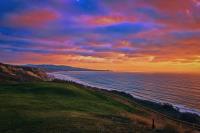 Sunset At Torrey Pines�